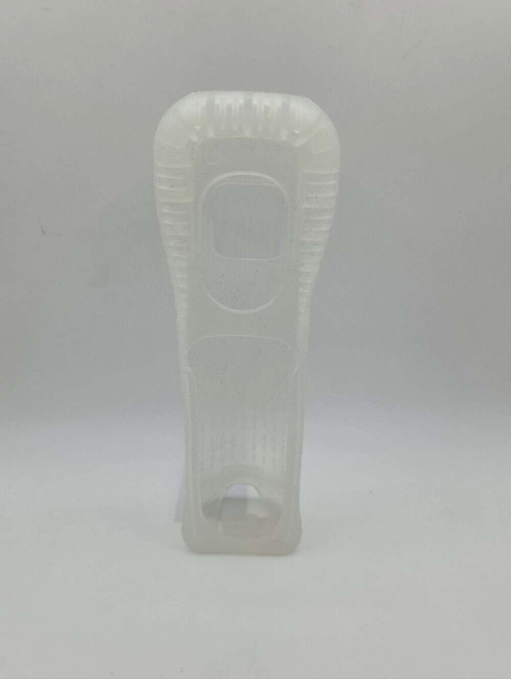 Remote Silicone Jacket Clear Wii RVL-027 Clear White OEM - Picture 1 of 4